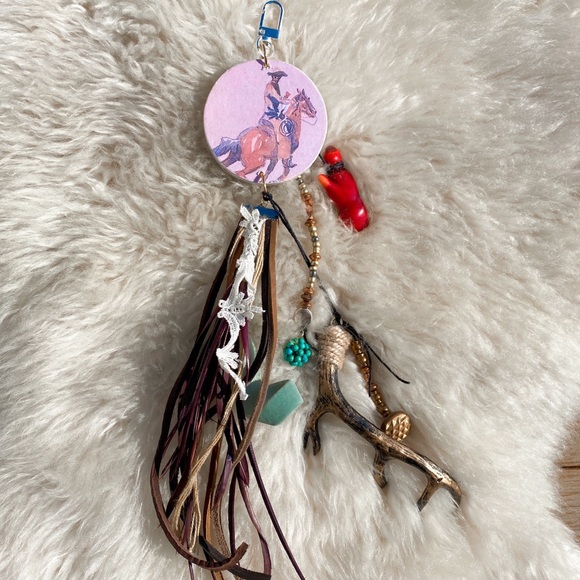 “The Western Renegade” Purse Charm - Picture 4 of 4